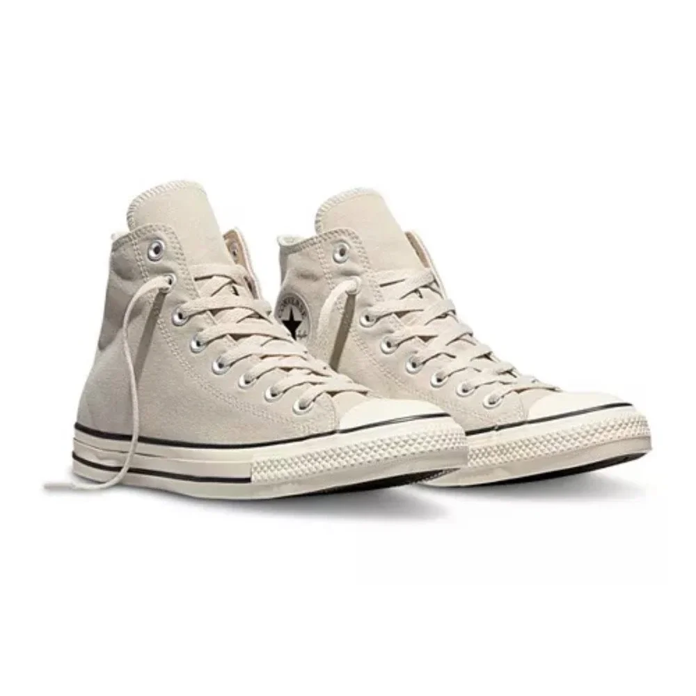 NWOB Converse 9.5 M - 11.5 W Leather Off-White
